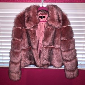 Missguided Faux Fur Coat